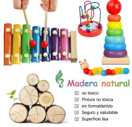 Juguetes De Estimulación Temprana Para Niños, 7 Uds. — foto 3
