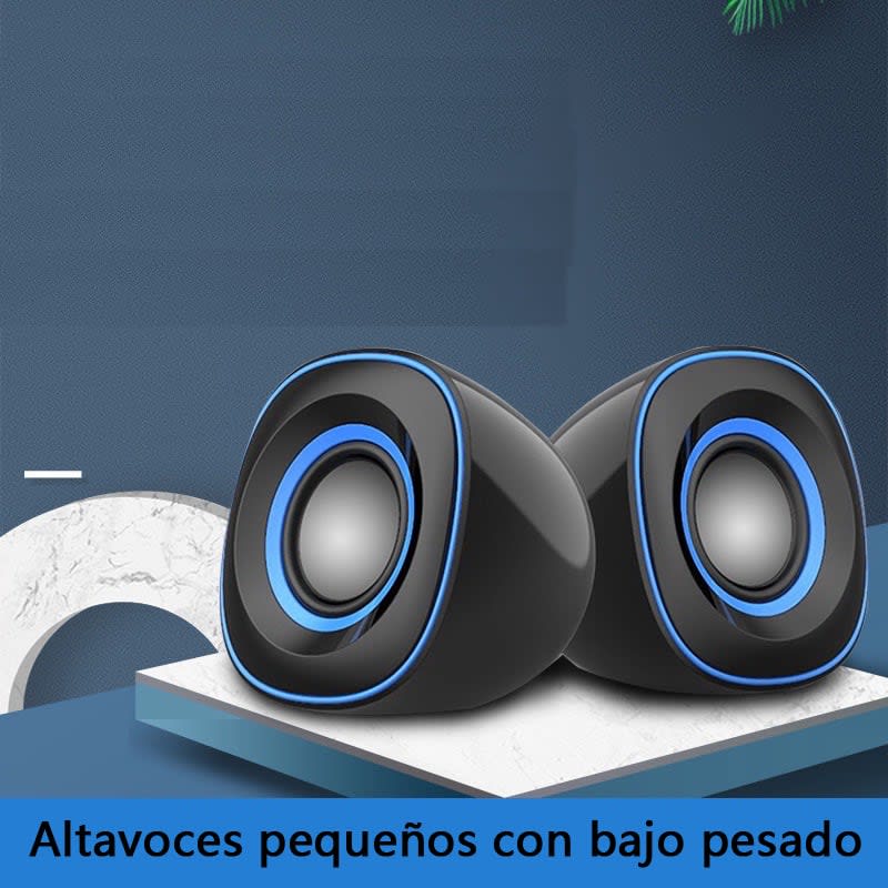 Bocinas De Subgraves Portátiles Multimedia Parlantes Para — foto 1