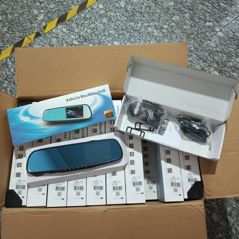 Espejo Carro Retrovisor Dvr Cámara D Reversa 4.3 PuLG 1080hd — foto 8