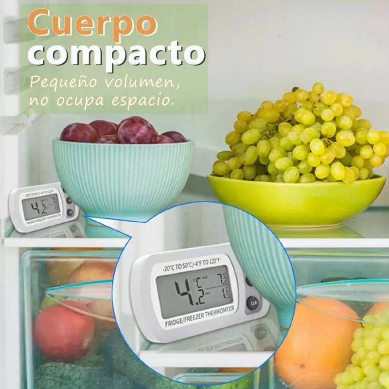 Termómetro Para Heladera Digitales Para Cocina Blanco — foto 4