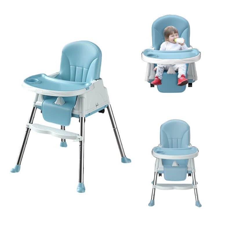 Silla De Bebé Comer Portátil Con Ruedas Kinder El azul31 — foto 1
