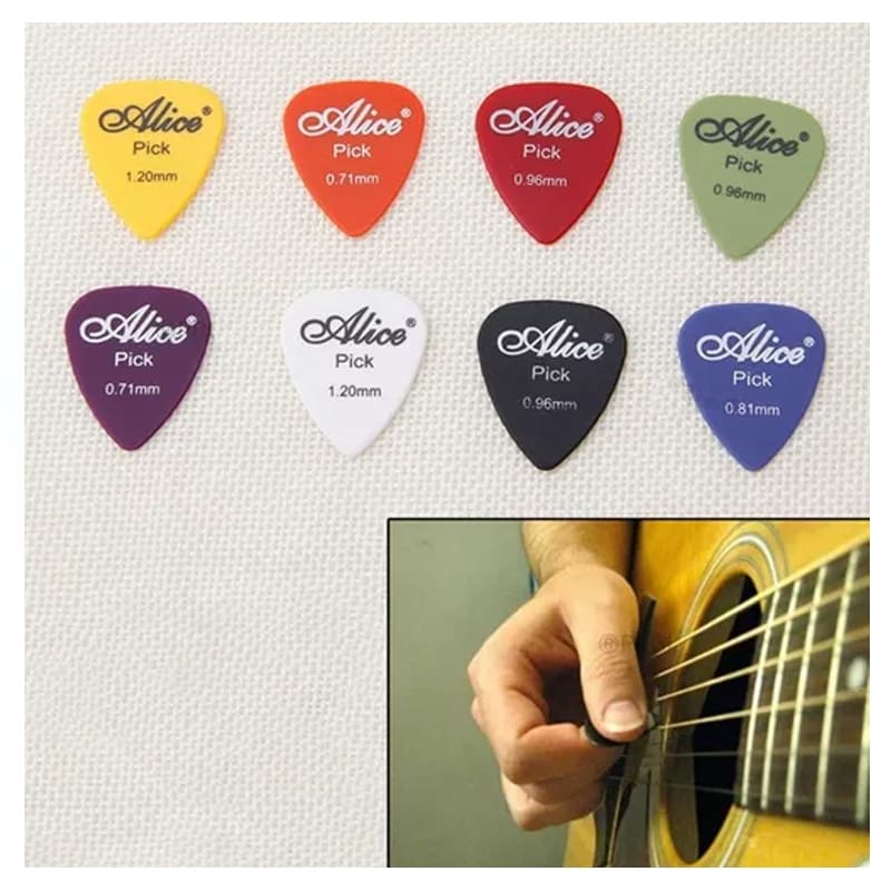 50pcs Uñetas De Guitarra Y Bajo Superficie Esmerilada — foto 4