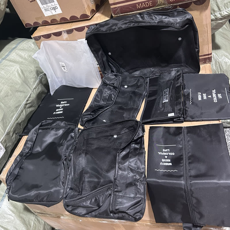 bolso de cosmeticos Juego De 8 Bolsas Organizadoras De Maletas — foto 6