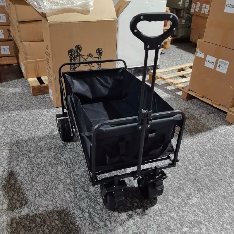 150 kg 8 pulgadas todo terreno con ruedas carro Carrito Para Compras Plegable Para Camping 8 — foto 6