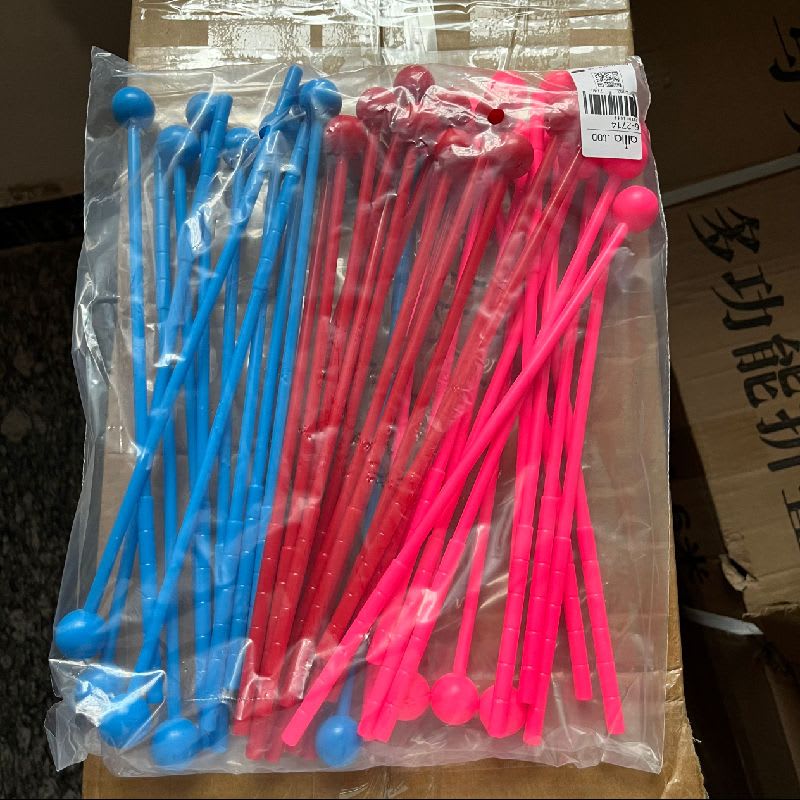 20pcs 30cm Baquetas de repuesto muchos colores para metalófono o xilófono.20 — foto 5