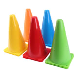 Cono 20psc/set 18cm De Entrenamiento Crossfit Deporte/ Trafico 5 colores — miniatura 1