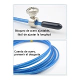 Cuerda De Saltar Profesional Regulable Deportes Cardio 3m — miniatura 4