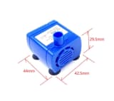 Bomba De Agua Sumergible Para Bebedero De Gatos Usb Y Led — miniatura 6