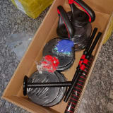 Set De Pesas 30 Kg 4 En 1 Mancuernas Barra Y Kettlebell Negro — miniatura 5