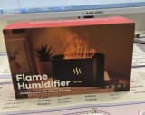 Humidificador Difusor De Aroma Efecto Flama Llama 200ML blanco — miniatura 7