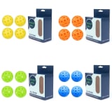 Set de 4 Pelotas de Pickleball de PE de 40 Agujeros — miniatura 1