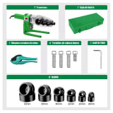 Termofusor Kit 1000w Pantalla Digital De Con 6 Dados+tijeras 63 — miniatura 2