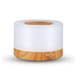 Humidificador con control remoto difusión ultrasónica aire 7LED luz de madera 700ML7 — miniatura 5