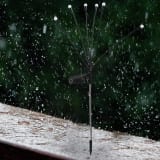 2 kits de luces solares for jardín, 10 led redondos Luz Cálida — miniatura 4