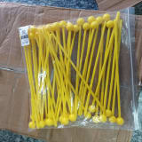 20pcs 30cm Baquetas de repuesto amarillas para metalófono o xilófono.20 — miniatura 8
