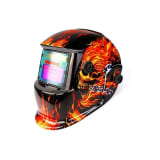 Mascara Soldar Fotosensibe Con Panel Solar Casco Diseños — miniatura 2