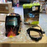 Mascara Soldar Fotosensibe Con Panel Solar Casco Diseños — miniatura 4