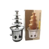 30L Cascada Fuente Chocolate Fondue 4 Niveles Acero Inoxidable — miniatura 8