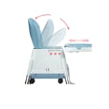 Silla De Bebé Comer Portátil Con Ruedas Kinder El azul31 — miniatura 2