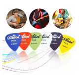 50pcs Uñetas De Guitarra Y Bajo Superficie Esmerilada — miniatura 6