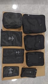bolso de cosmeticos Juego De 8 Bolsas Organizadoras De Maletas — miniatura 5
