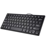 Ligero y cómodo teclado de computadora negro K1000 — miniatura 2