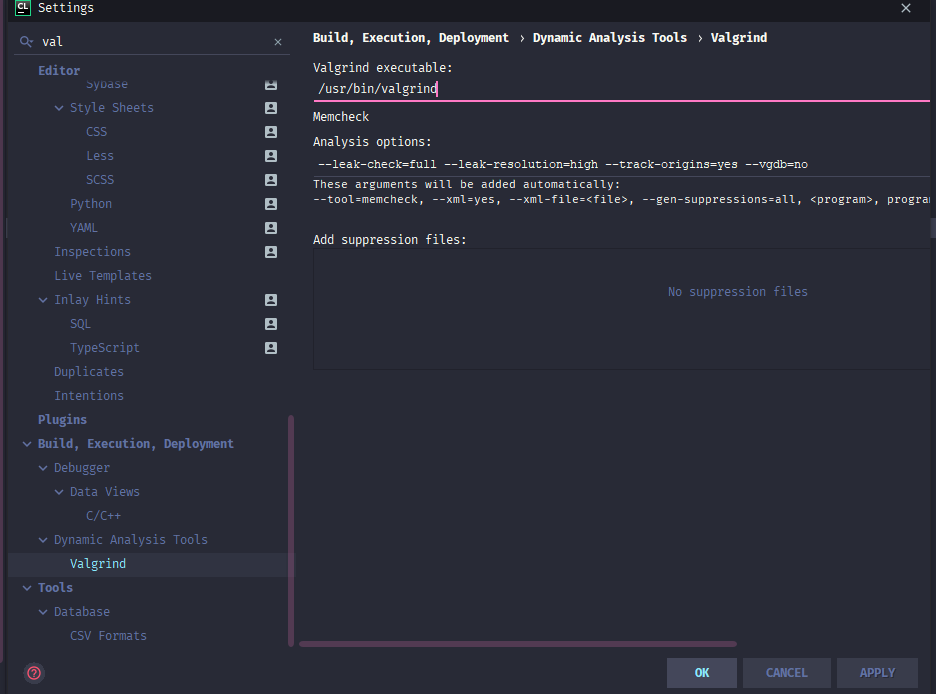 clion profiler