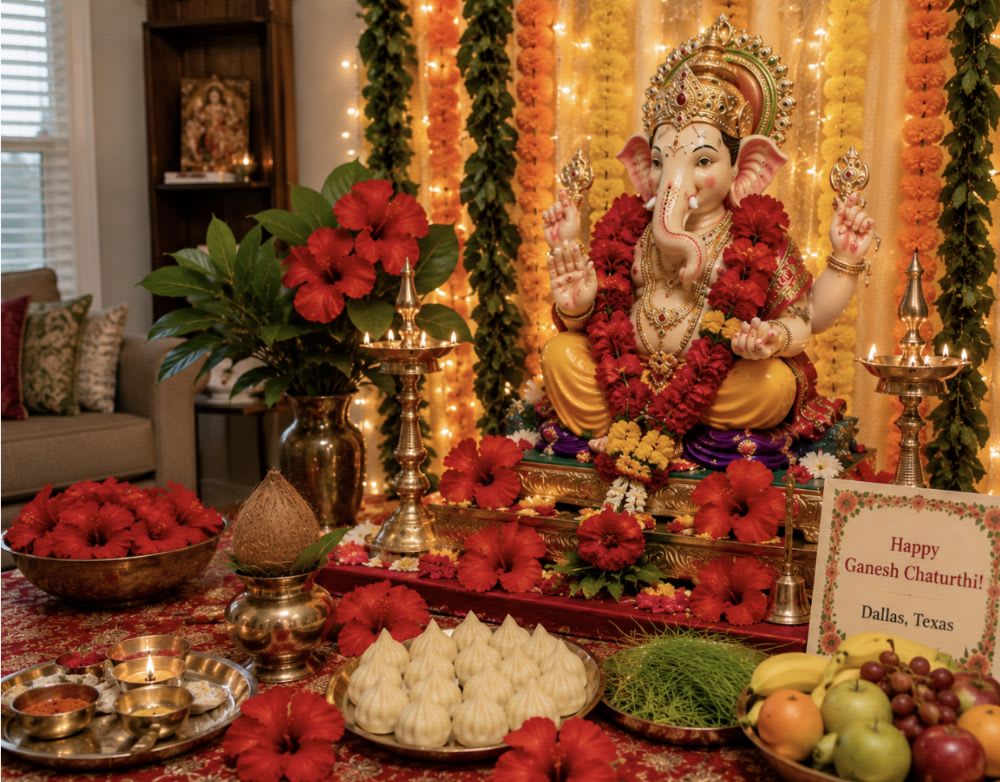 Ganesh Puja in Dallas