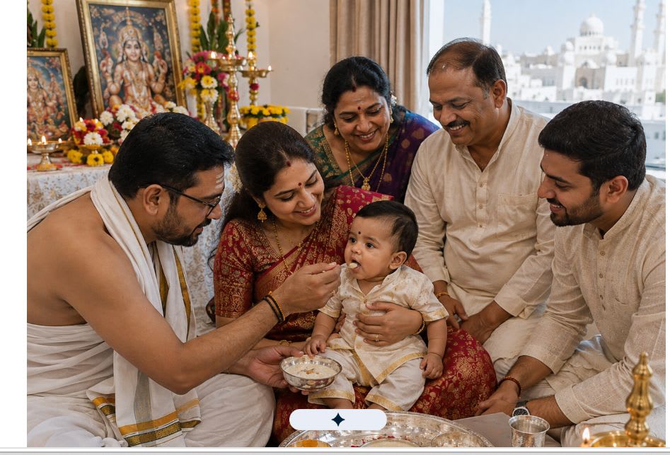 Annaprasan puja Sohar