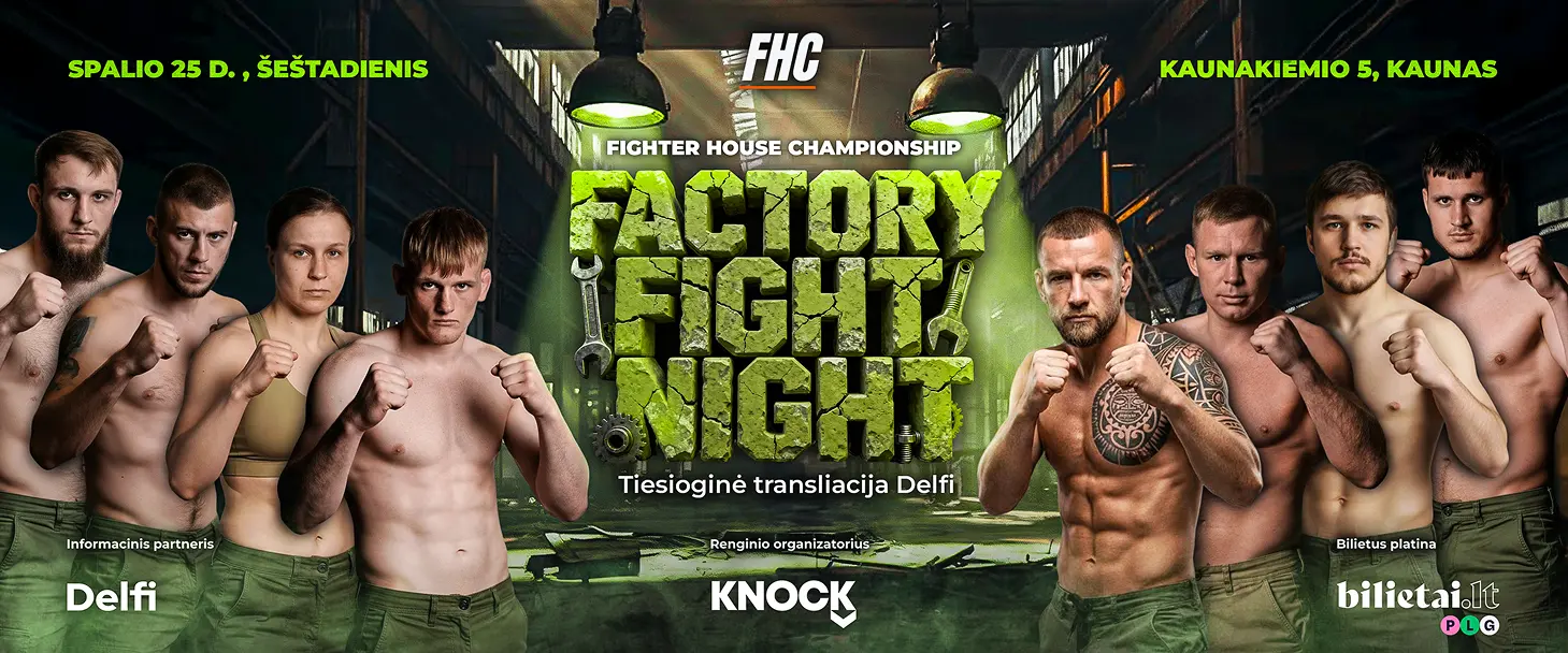 Factory Fight Night key visual
