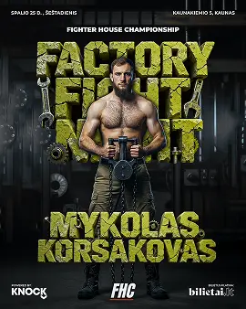 Mykolas Korsakovas fight card
