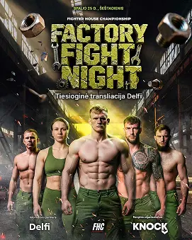 Factory Fight Night poster