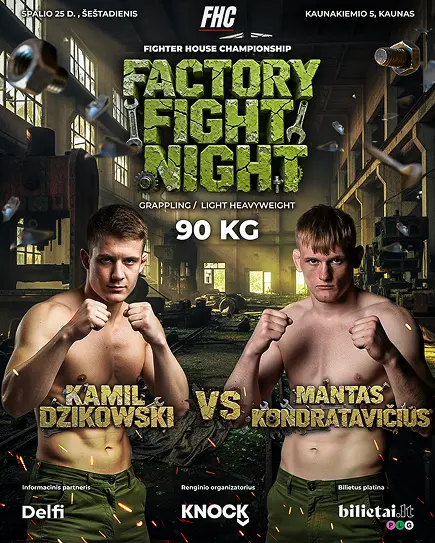 Kamil Dzikowski vs Mantas Kondratavičius