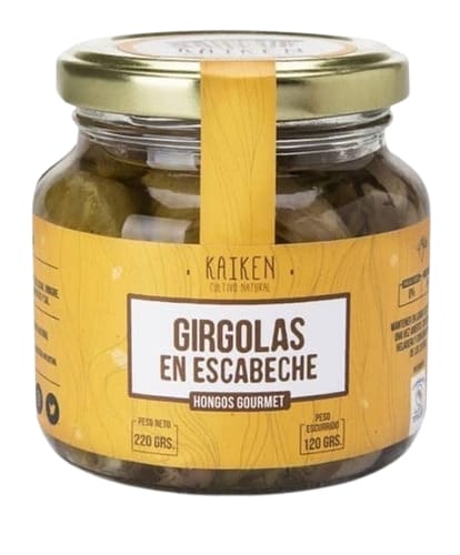 Hongos girgolas escabeche