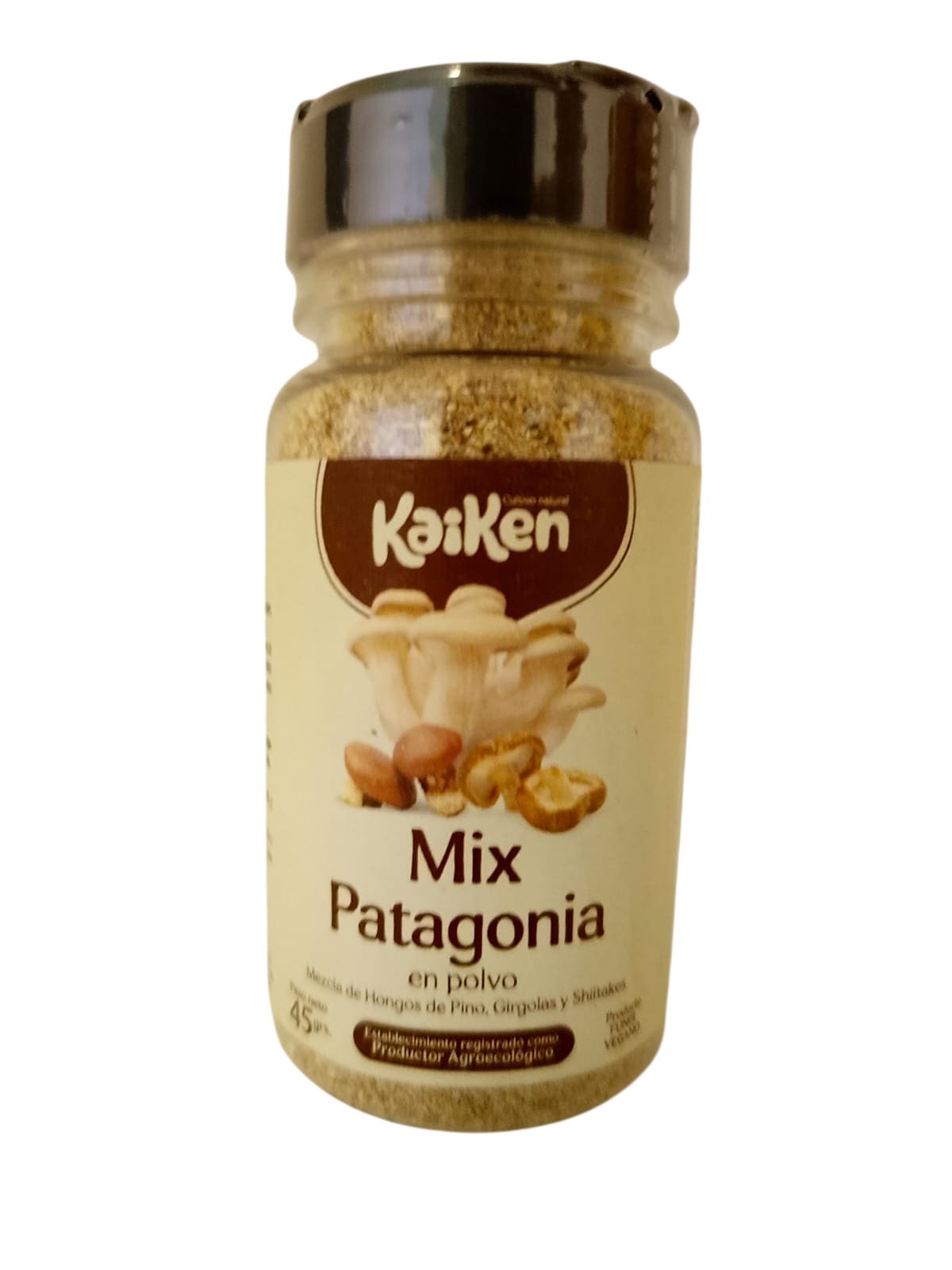 Polvo hongos mix patagonia (pino + shiitake + girgolas) 