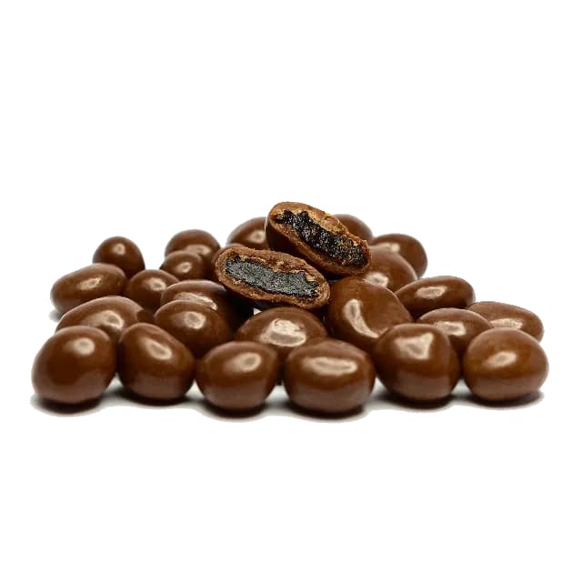 Pasas de uva con chocolate