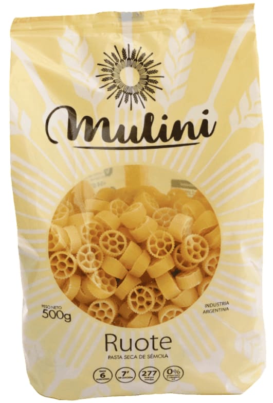 Fideos Ruote
