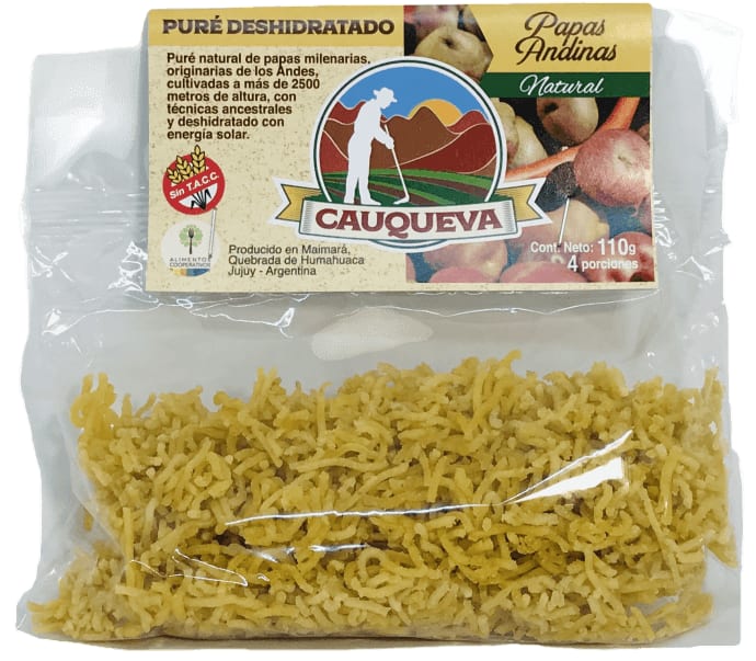 Pure Deshidratado De Papas Andinas Blancas