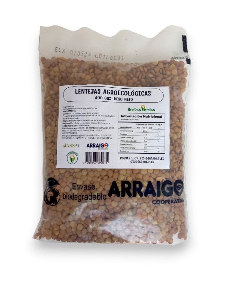 Lentejas Secas Agroecologicas