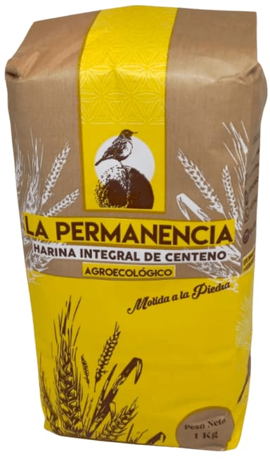 Harina Centeno Integral Agroecologica