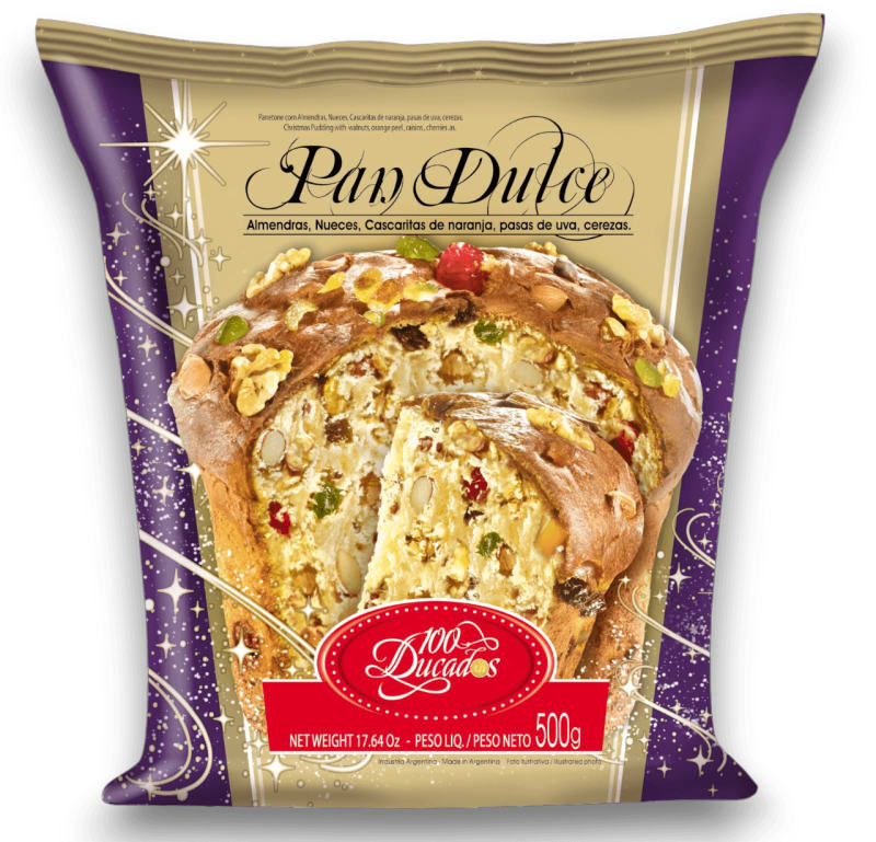 Pan Dulce Con Frutos Secos