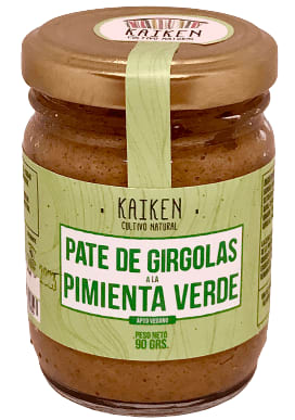 Pate Girgolas Con Pimienta Verde
