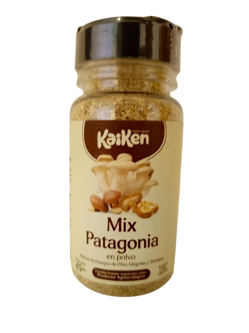 Polvo hongos mix patagonia (pino + shiitake + girgolas) 