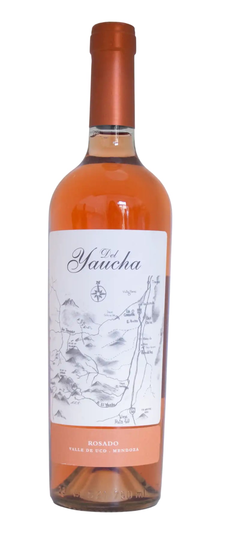 Vino rosado 