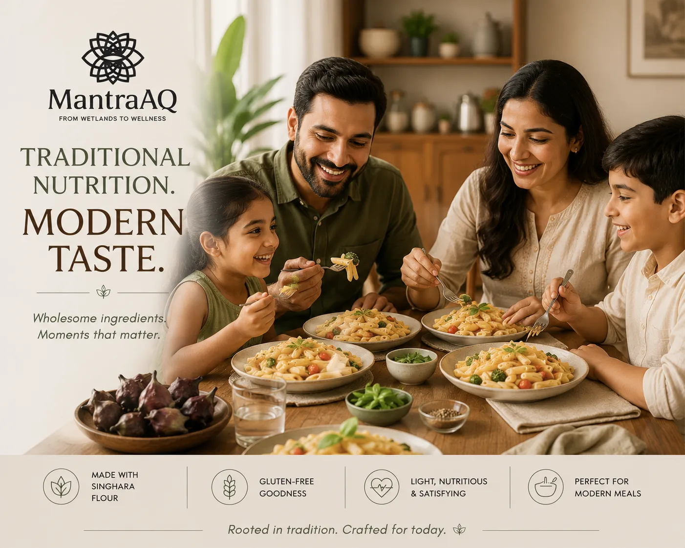 Singhara Pasta