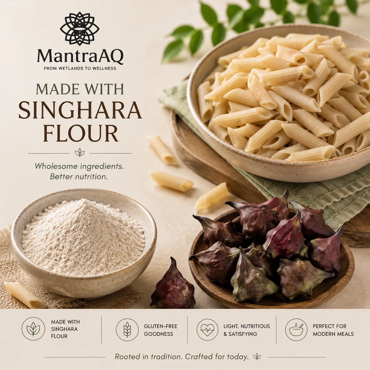 Singhara Pasta