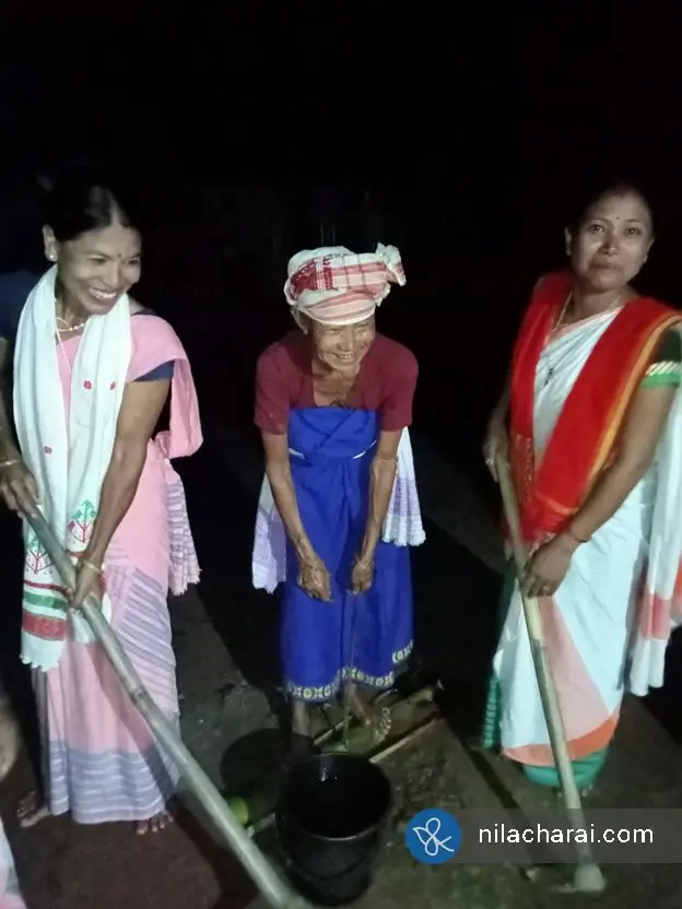 ঢেঁকী পোতা