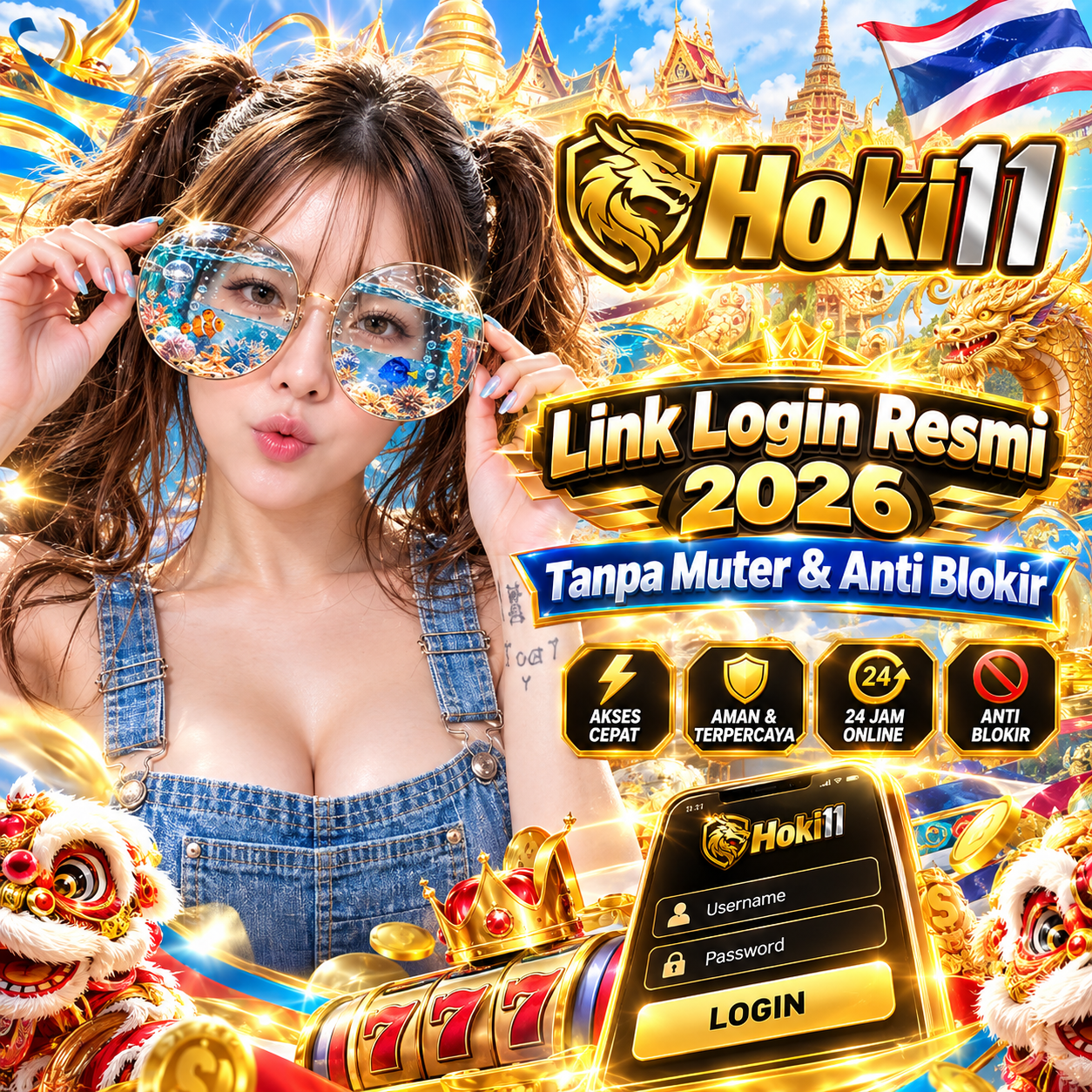 HOKI11 Link Login Resmi 2026 Tanpa Muter Anti Blokir