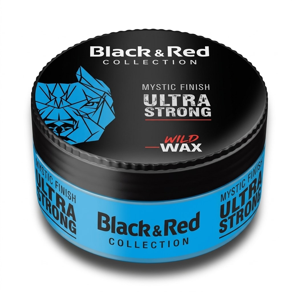 Black et Red Wild Wax Collection - Cires Coiffantes 150 ml