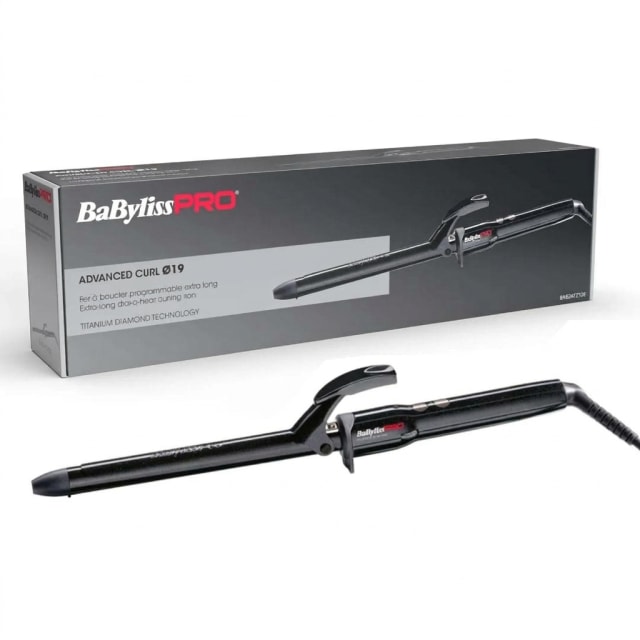 مكواة تلبيد BaBylissPRO Advanced Curl Ø19 - Titanium Diamond